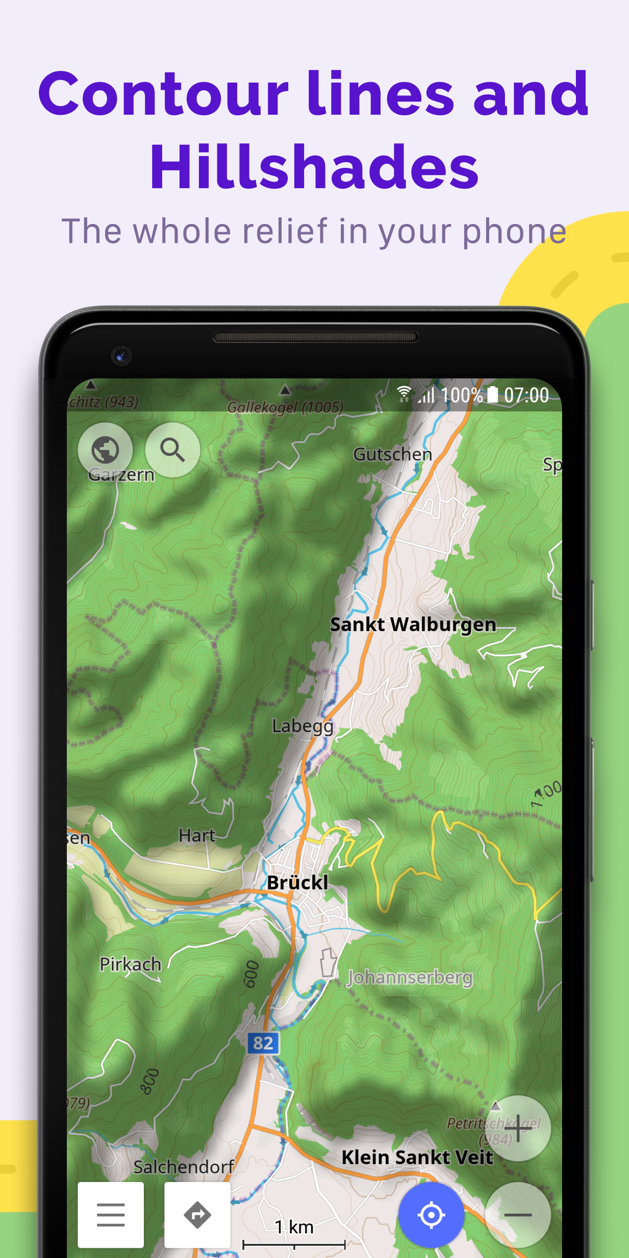Android application OsmAnd — Maps & GPS Offline screenshort