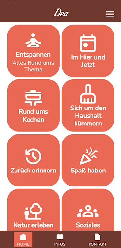 Android application DEA screenshort