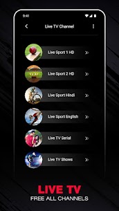 Live TV Channels Free Online Guide Apk app for Android 2