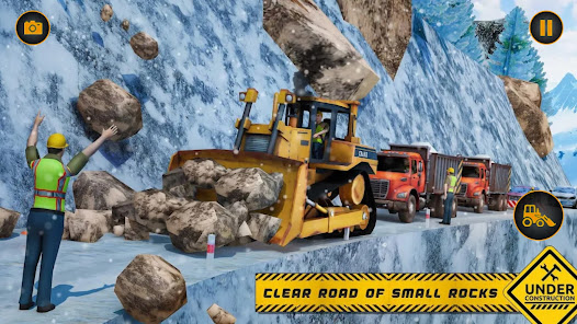 Snow Offroad Construction Game  screenshots 5