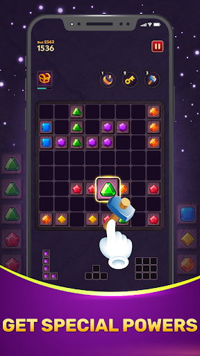 Block Puzzle Jewel & Gems Screen 2
