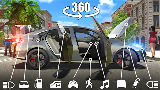 Car Simulator Civic: City Driving MOD APK 1.1.5 (Free Money) 2
