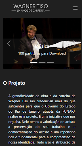 Android application Wagner Tiso 60 Anos screenshort