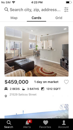 Davin Homes Screen 2