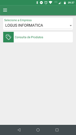 Android application EficazERP screenshort