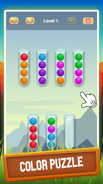 #4. Tricky Balls Sort Puzzle (Android) By: WiseApp | Brain Game