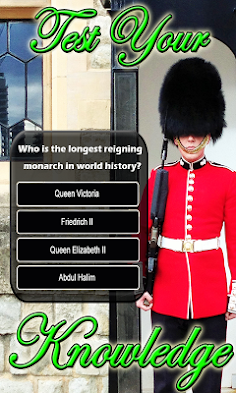 Royalty Monarchy History Quiz - Screenshot 3