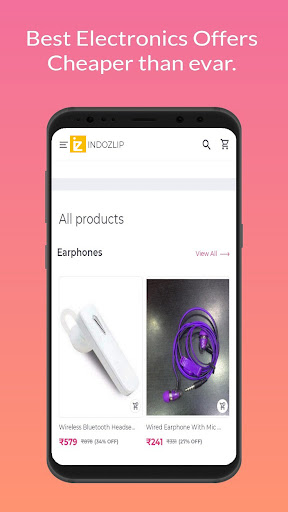 Indozlip Online Shopping App Screen 3