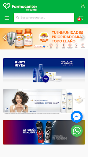 Android application Farmacenter screenshort