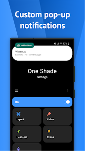 One Shade: Custom Notification v18.2.4.3 MOD APK (Premium/Unlocked) Free For Android 7