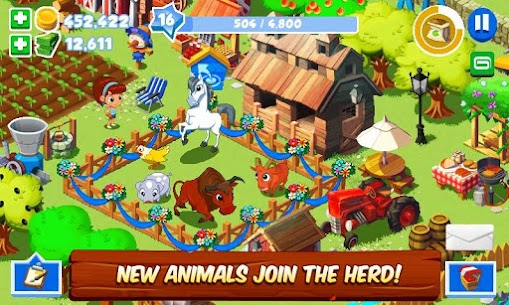 Green Farm 3 v4.1.3 MOD APK  (Unlimited money) For Android 5