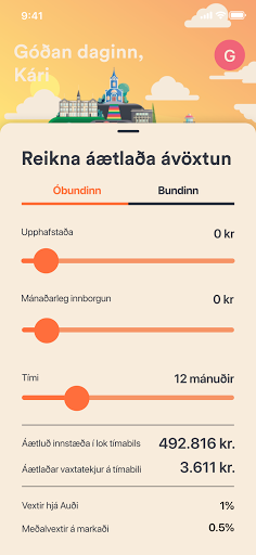 Auður Screen 3