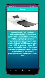 Canon SELPHY CP1300 Guide - Apps on Google Play