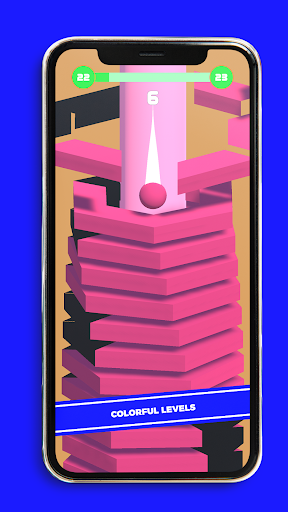 Crazy Helix Jump: Stack Bounce Screen 2