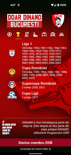 Doar Dinamo Bucuresti DDB Screen 3