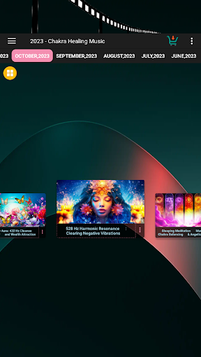 Screenshot of Chakra Healing Music