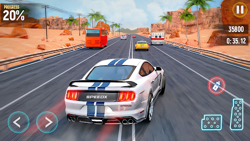 Turbo Highway -Car Racing Game Screen 3