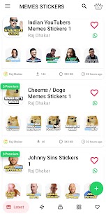 Memes Stickers For WhatsApp MOD APK- WAStickerApps (Premium) 2