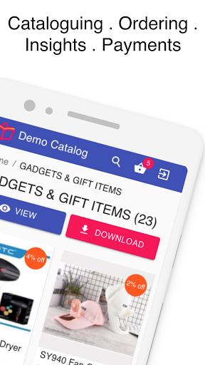 GetMyCatalogue Screen 2