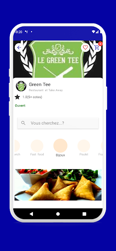 Android application Lido Services screenshort