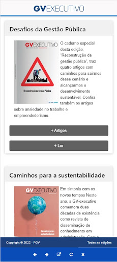 GV-executivo Screen 3