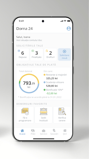 Android application Dorna 24 screenshort