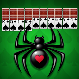 Symbolbild für Spider Solitaire -Kartenspiele