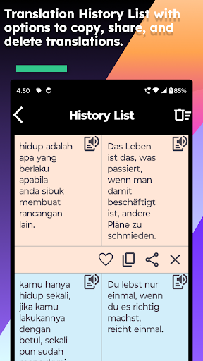 Malay German Translate Screenshot