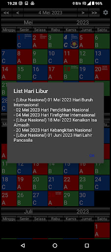 Android application Piket Damkar screenshort