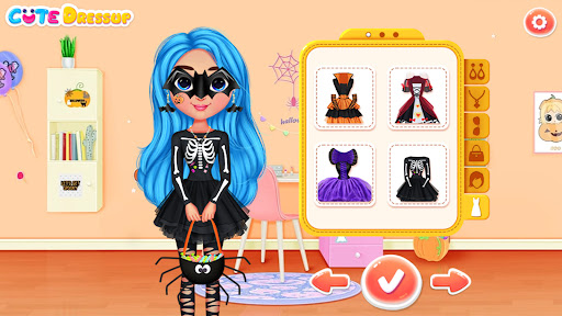 Rainbow Halloween Dollhouse