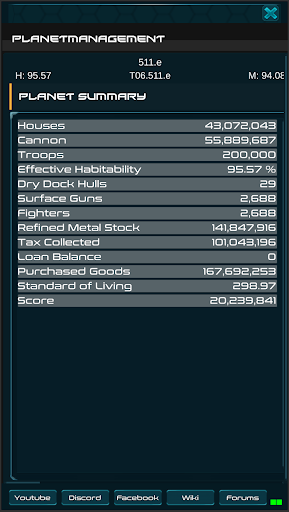 Galaxicus Empire Manager