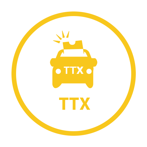 TTX Taxi Huesca logo