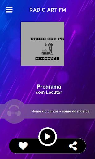 RADIO ART FM Screen 2