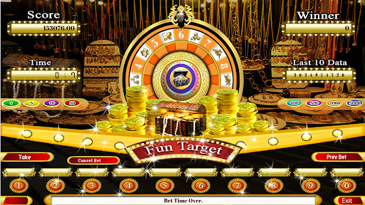 Fun Game Roulette Spin Target 12
