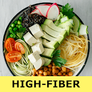 High fiber recipes for free app offline with photo  Icon