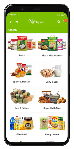 Veg Shopper - Online Supermark Screen 3