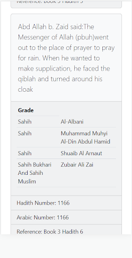 Hadiths - Multiple Languages Screen 2