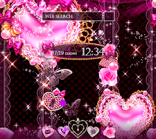 screenshot of Decorative Hearts Theme +HOME
