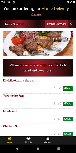 Salamis Restaurant Screen 2