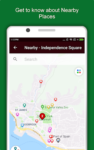 Screenshot of Trinidad and Tobago Travel & E