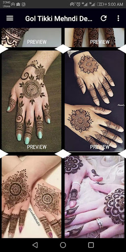 Gol Tikki Mehndi Design Latest Screenshot 1 - AppWisp.com