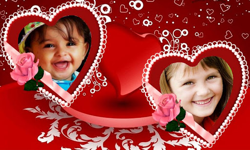 Dual Love Photo Frames Screen 2
