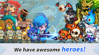 Game screenshot Hero Defense King Plus : TD apk download