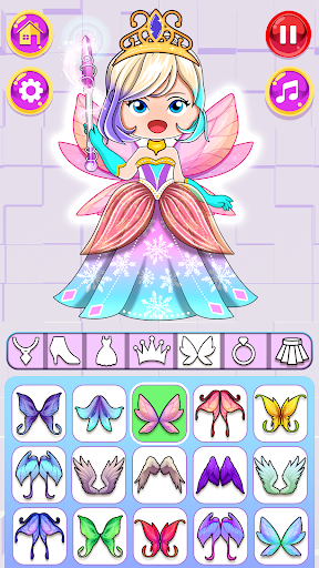 Doll Dress Up Makeup Girl Game