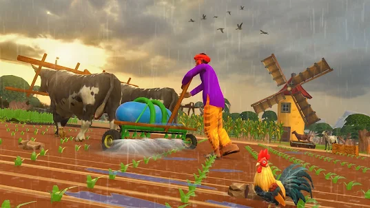 Farming Town Simulator Farm 3D