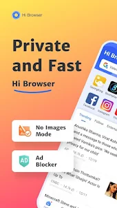 Hi Browser - Private&Fast web