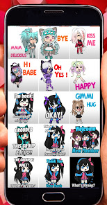 Captura 6 Gacha Life Stickers for WA android