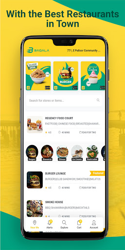Android application Baqala screenshort
