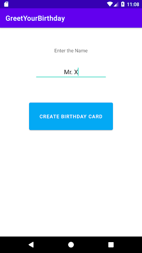 Birthday Wishing Screen 3