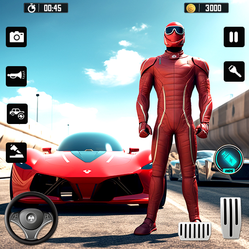 GT Car Games: Super Hero Racer